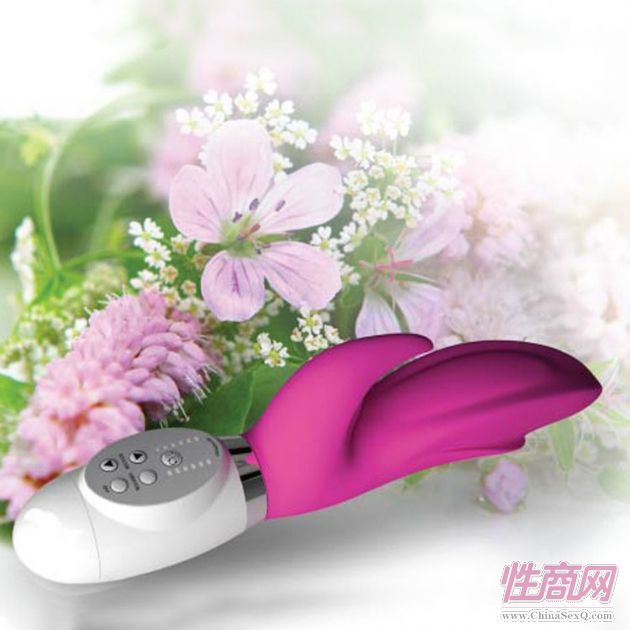 G點十頻振動按摩棒 百合花硅膠女性自慰器2