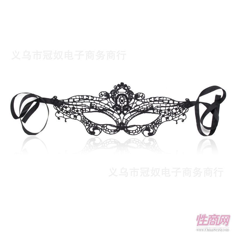 黑色漆皮眼罩保健情趣眼罩 舞臺(tái)道具色丁布眼罩3